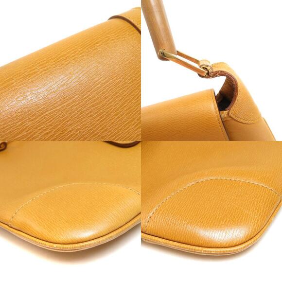 Gucci 001 4096 Bamboo Bag Handbag Leather - Picture 9 of 10